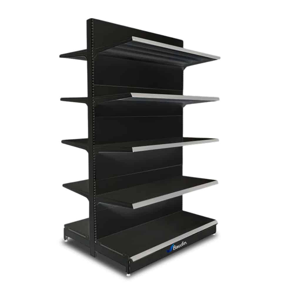 Para pasillos centrales — doble exhibición