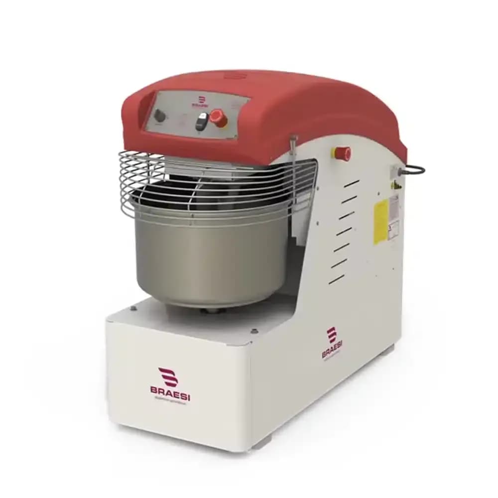 Amasadora en Espiral Semi Rapida Profesaional para Panaderia Braesi AES-25