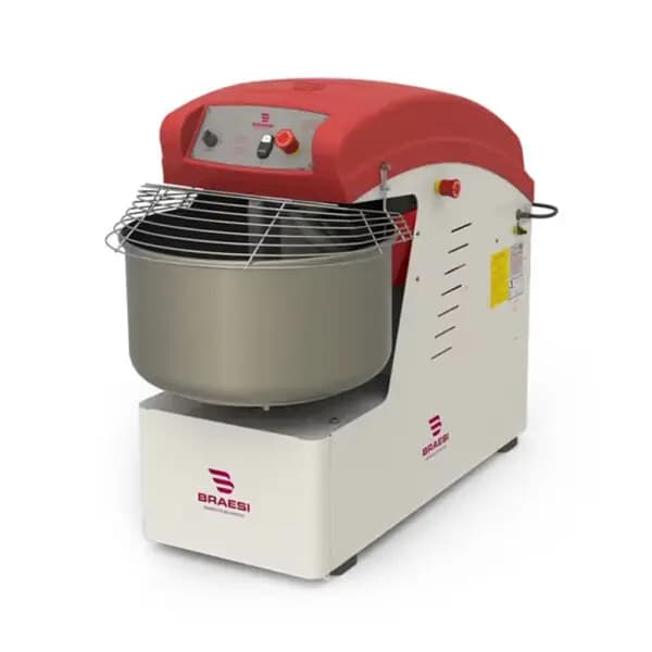Amasadora en Espiral para 40 Kg de Masa Por Tanda Ideal panaderias Braesi AES-40