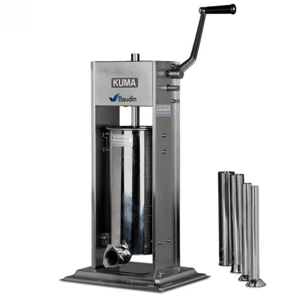 Embutidora Manual 5 Litros Acero Inoxidable Profesional Kuma TV5LA Principal