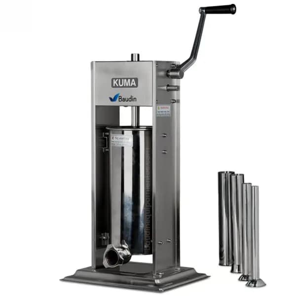 Embutidora Manual 5 Litros Acero Inoxidable Profesional Kuma TV5LA Principal