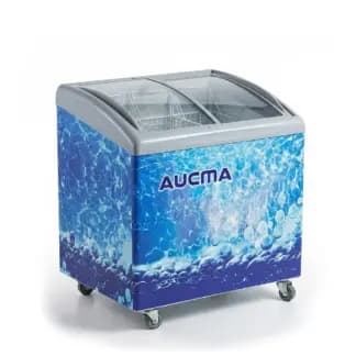 Freezer Horizontal Vidrio Curvo 182 Lts Aucma SD-182 Baudin