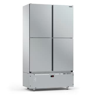 Heladera Comercial 4 Puertas Ciegas Acero Inoxidable Refrimate MC4PP