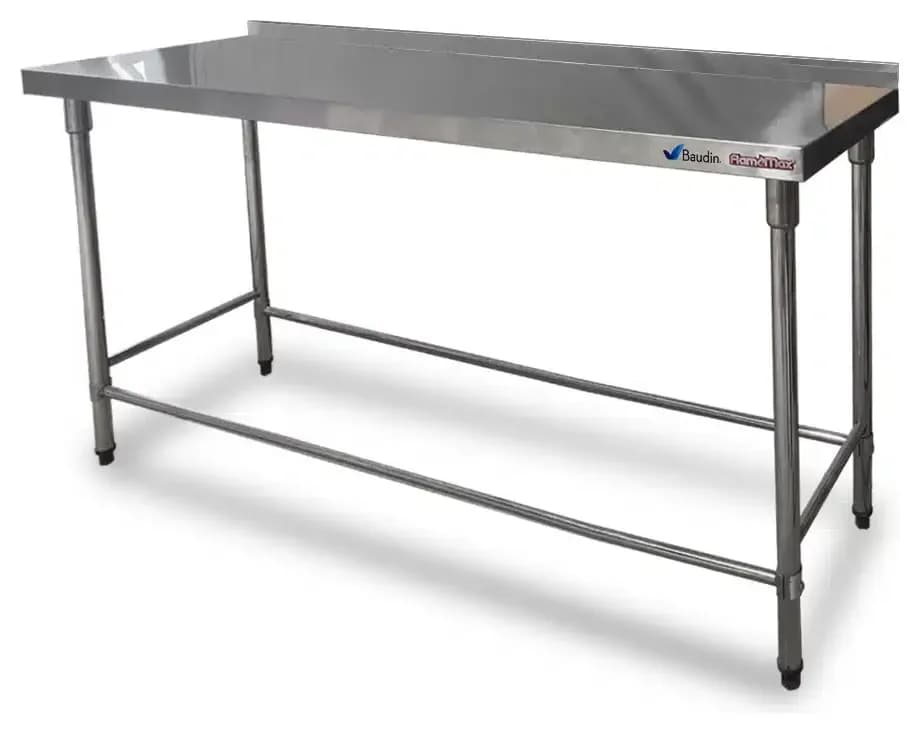 Mesa de Trabajo con Zócalo 120 x 60 cm Flamemax HWT-1-612P