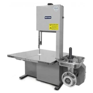 Sierra para Carnes con Picadora de Mesa 1/2 HP | Metvisa SFP8L