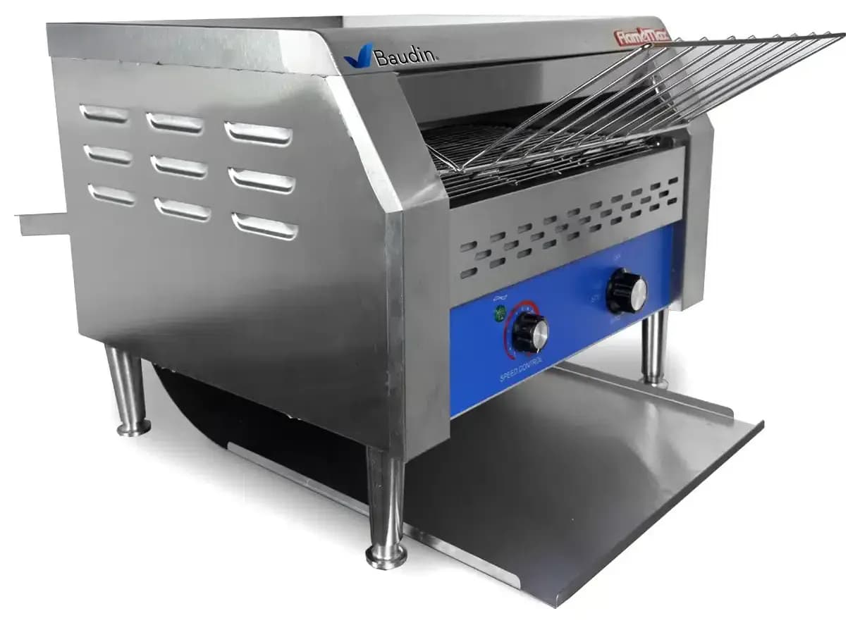 Tostadora de pan de banda Flamemax HET-450