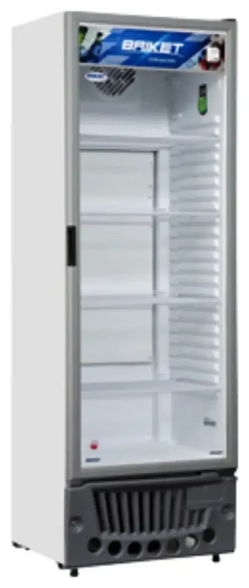 Visicooler 501 Litros Puerta de Vidrio Exhibidor Vertical Botellero Briket Master 5000 Baudin Principal