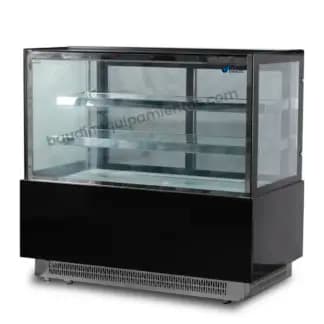 Vitrina Confitera Refrigerada 120 cm Kuma FC-500SA 2 Estantes Vidrio Principal