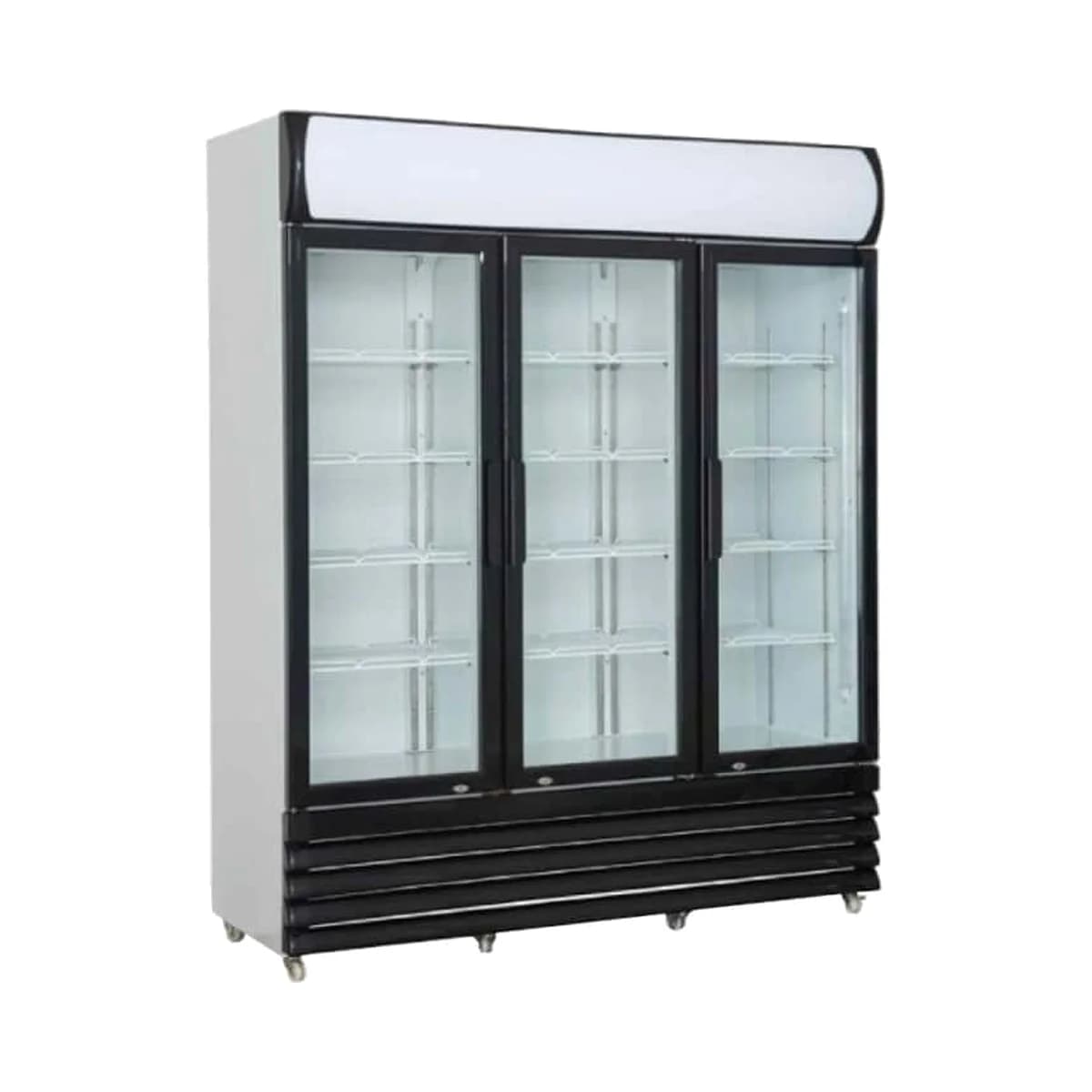 Visicooler Iccold Fc-lt160ah, 3 puertas, vista frontal