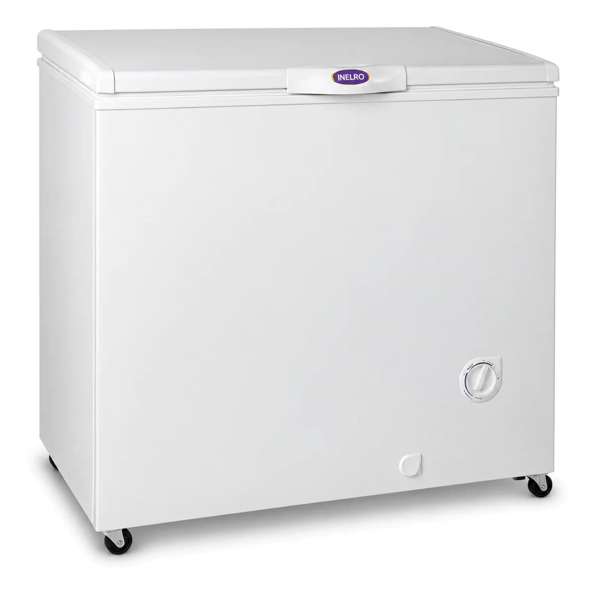 Freezer 215 Lts doble accion 1 tapa ciega Inelro FIH-270, vista frontal