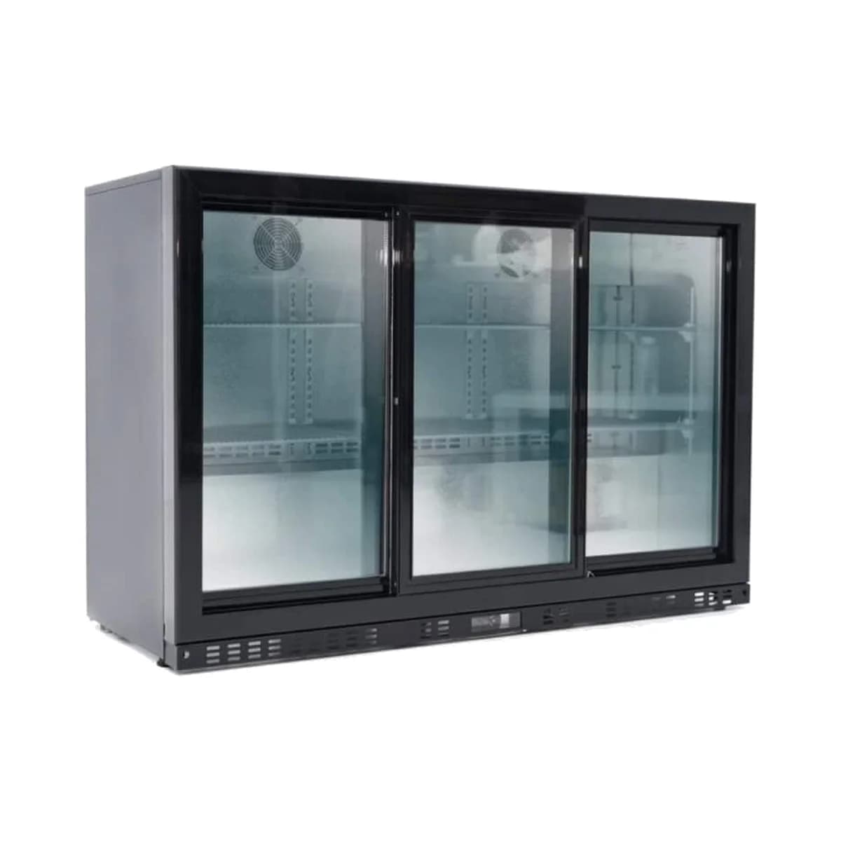 Visicooler Kuma BBT-350S, 3 puertas, vista frontal