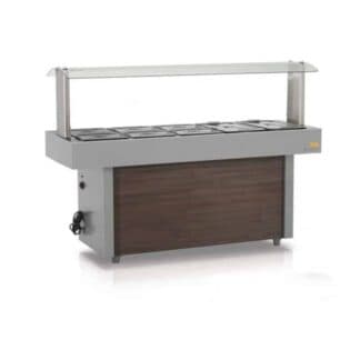 Mesa 6 cubas refrigerada | Gelopar GMRA-120
