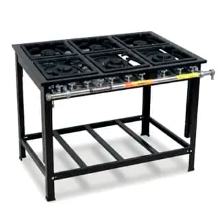 Anafe Industrial 6 Fuegos Venancio E6D3 Principal Baudin