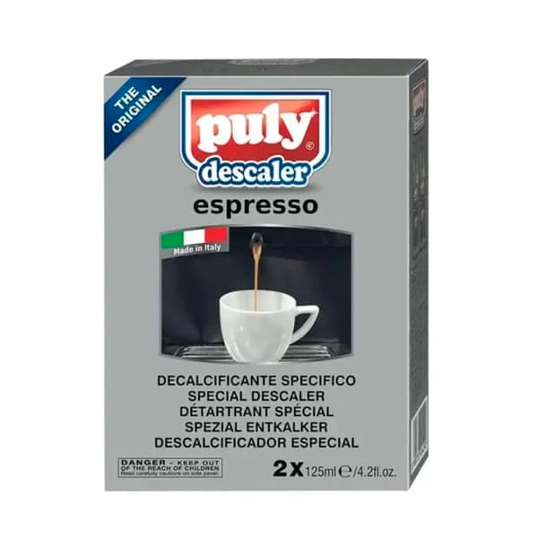 Descalcificador Puly x 2 Liquido para limpiar tanque de agua de cafeteras