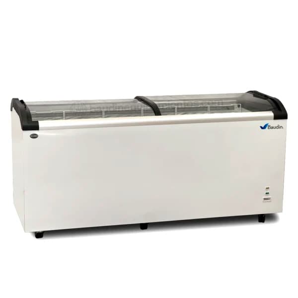 Freezer-Horizontal-645-lts-Puerta-Vidrio-Curvo-SDQ-700-Kuma-Baudin