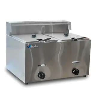 Freidor a gas 6 + 6 Litros | Lundar GF-72