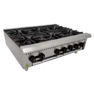 Anafe 6 Fuegos Profesional Venancio Prime PFI06G-ME