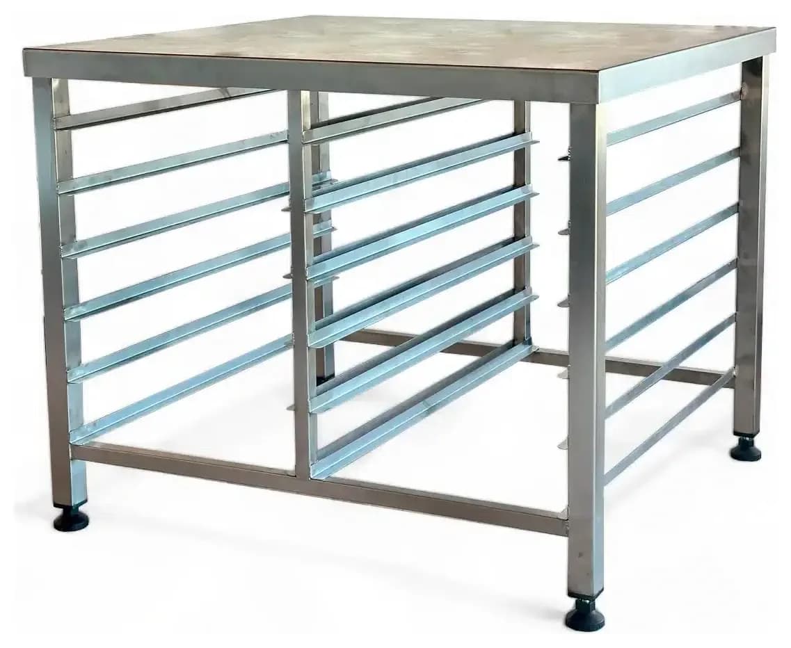 Mesada Con Gavillar Acero Inox AISI 304 InnovaCook