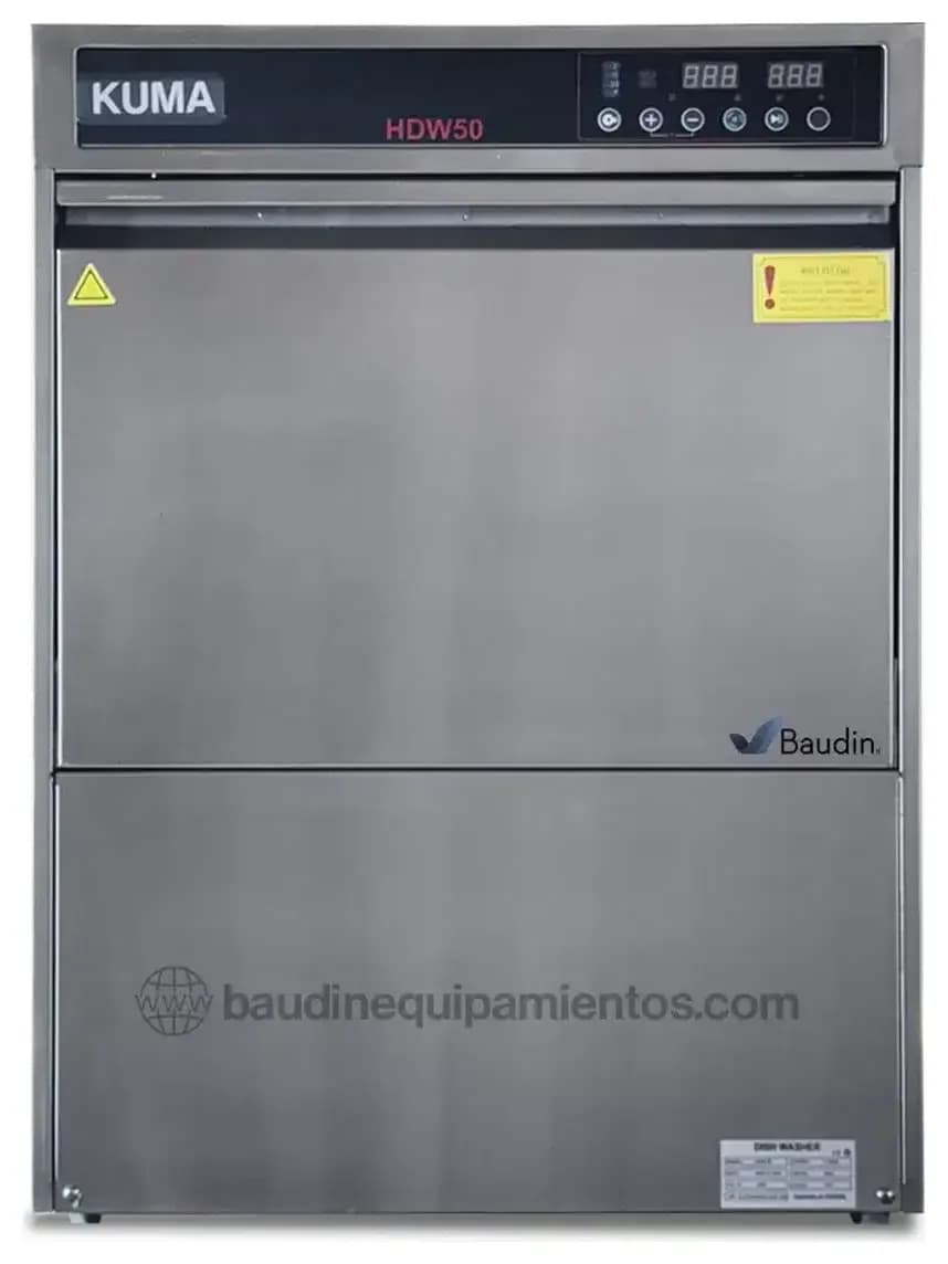 Lavavajillas Comercial 30 Servicios Kuma HDW-50