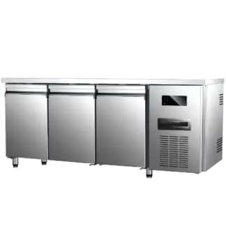 Bajo Mostrador Refrigerado 3 Puertas Acero Kuma Bajo Mostradora 3 Puertas | Kuma E2R1770N3