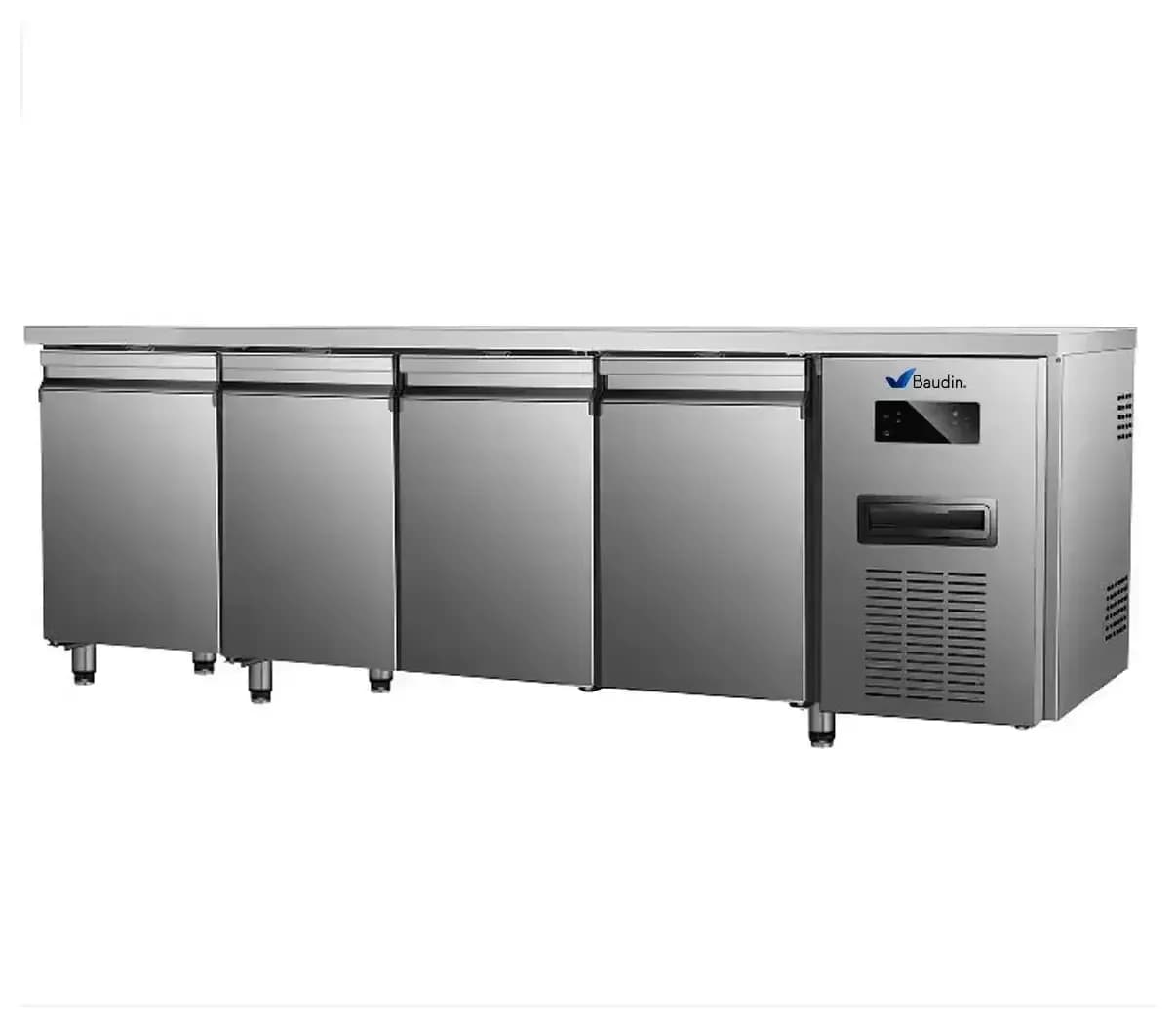 Bajo Mostrador Refrigerado 4 Puertas Acero Kuma E2R2270N4 Principal