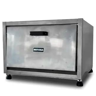 Horno a gas 90 Litros Puerta Ciega Metvisa FMI.90B Acero Inoxidable