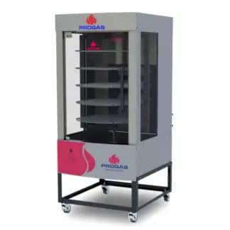 Spiedo a gas Rotativo 5 Parrillas PRP-242-G5 Baudin Progas