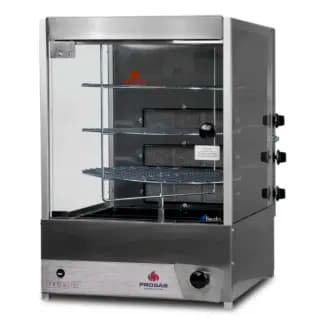 Spiedo rotativo de mesa 3 niveles multiuso a gas | Progas PRP-124G