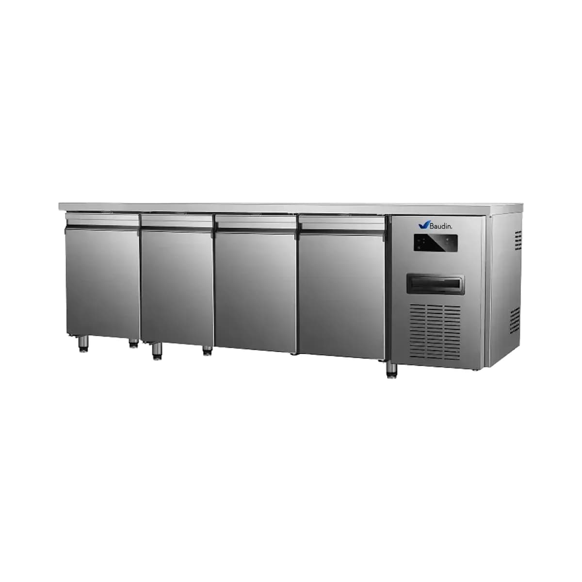 Bajo Mostrador 2.23 m 4 Puertas Kuma E2R2270N4, vista frontal