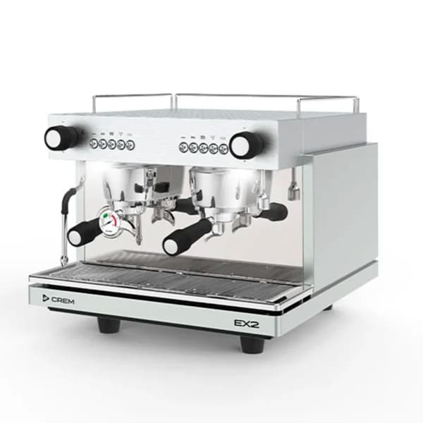 Maquina de Cafe Expresso 2 Grupos CREM EX2 Mini Control con Botonera Principal