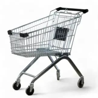 Carro de SuperMercado 100 Litros Kuma Negro Baudin Diagonal Principal