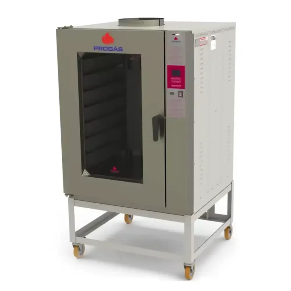 Horno turbinado electrico 8 bandejas Monofasico 220 V Progas PRP-8000E