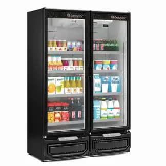 Visicooler 2 puertas botellero comercial puerta de vidrio Controlador Digital GCVR-950 Gelopar Baudin Equipamientos Gastronomicos y Maquinas Comerciales en Uruguay