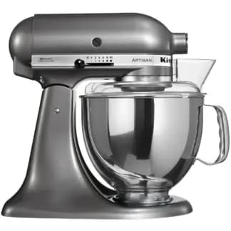 Batidora Planetaria 4,8 L Profesional KitchenAid Artisan Gris Vista Lateral