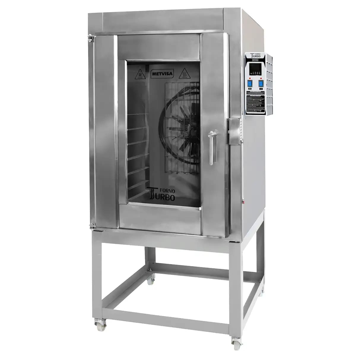 Horno Turbinado a gas 10 bandejas Metvisa FTG-300G principal