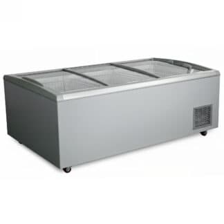 Isla Congelados 925 Litros Kuma 3 puertas Vidrio Curvo