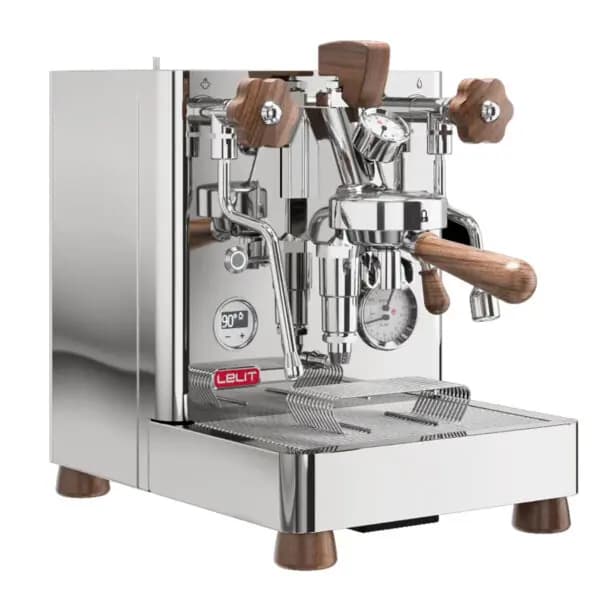 Cafetera Expresso Acero Inox y Nogal Lelit Bianca PL162T-120 Principal
