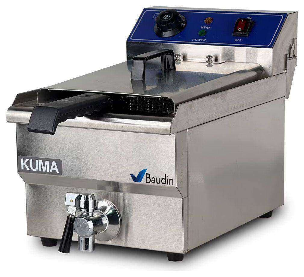 Freidora eléctrica profesional 10 Litros HEF-100