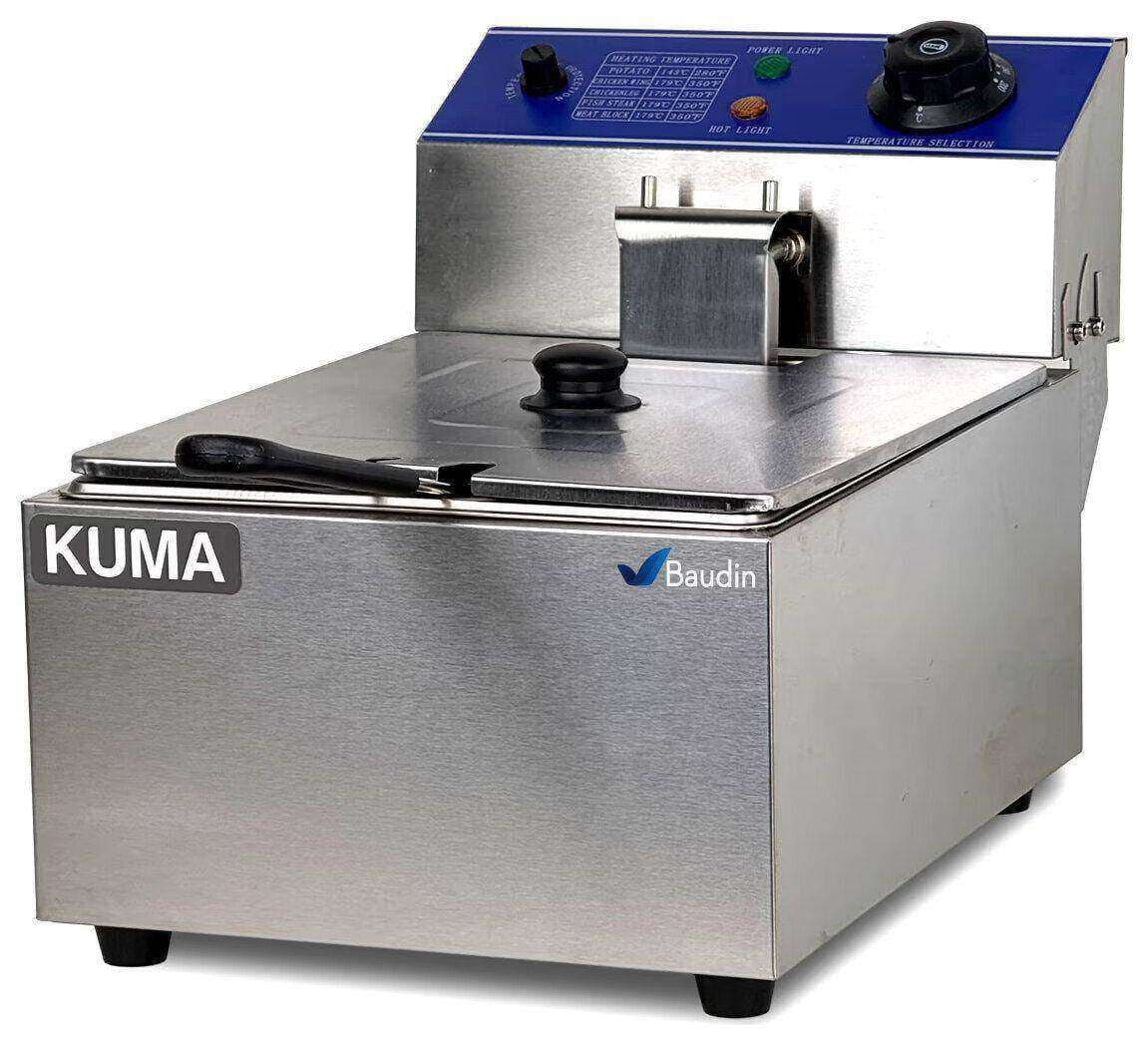Freidor Eléctrico Profesional 6 Litros Kuma HEF-6