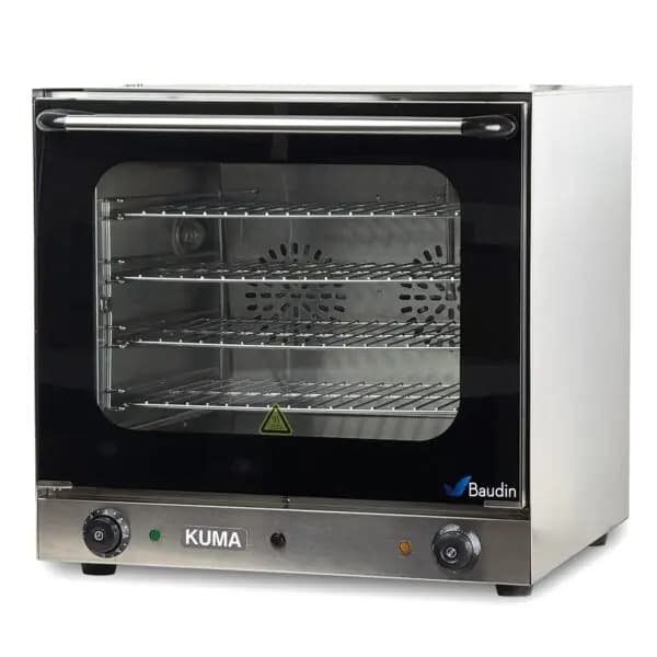 Horno Convector 4 Bandejas 40 x 30 cm con Vapor Kuma HEB-4F