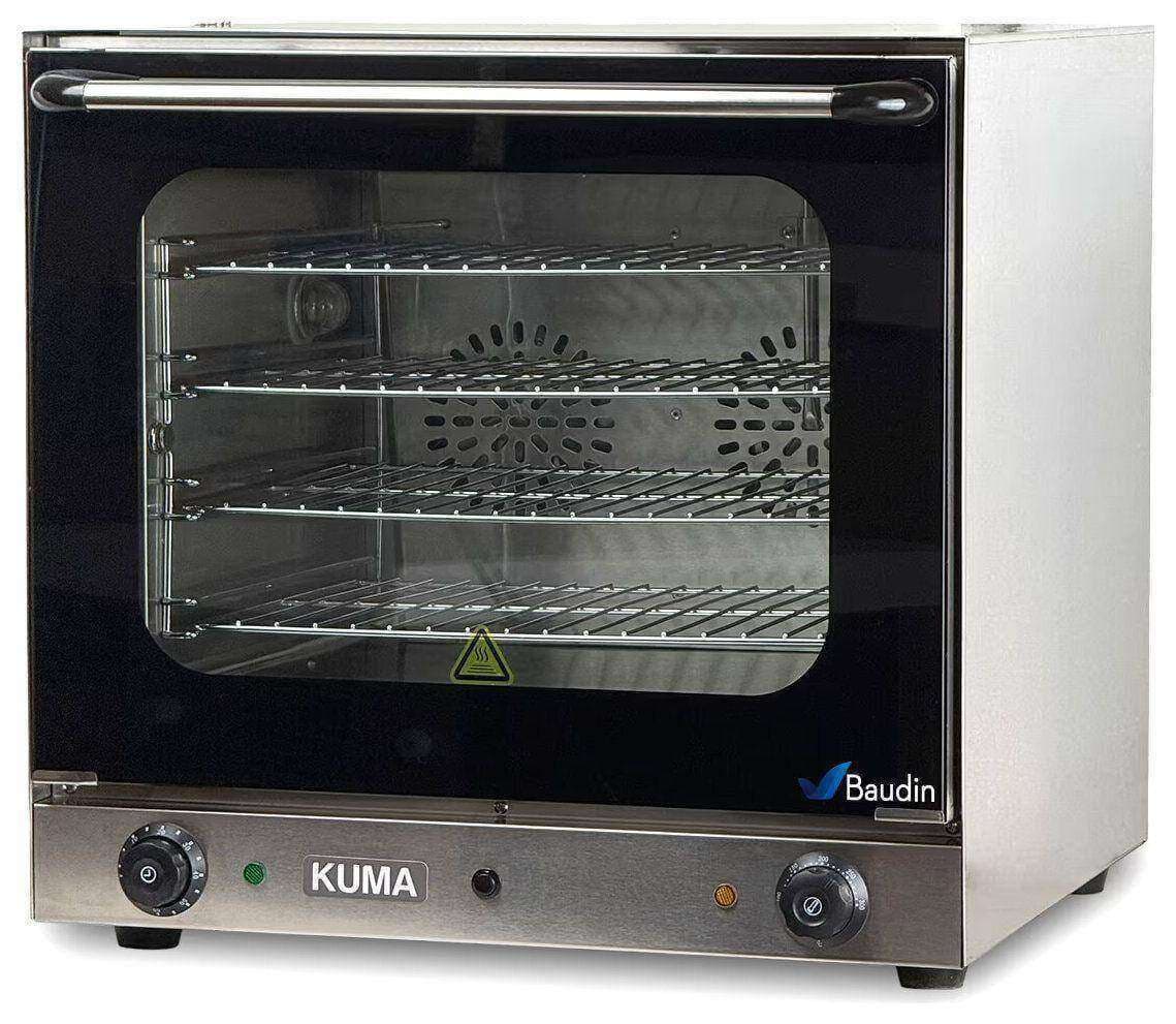 Horno Convector 4 Bandejas 40 x 30 cm con Vapor Kuma HEB-4F