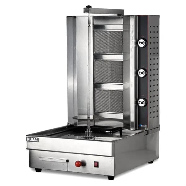 Horno Shawarma a gas 3 Quemadores Kuma HGS-R3