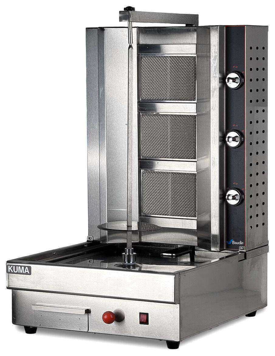 Horno Shawarma a gas 3 Quemadores Kuma HGS-R3
