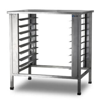 Mesa para horno con gavillar 8 bandejas 60x40 y o 58x68 Baudin MGAV-65