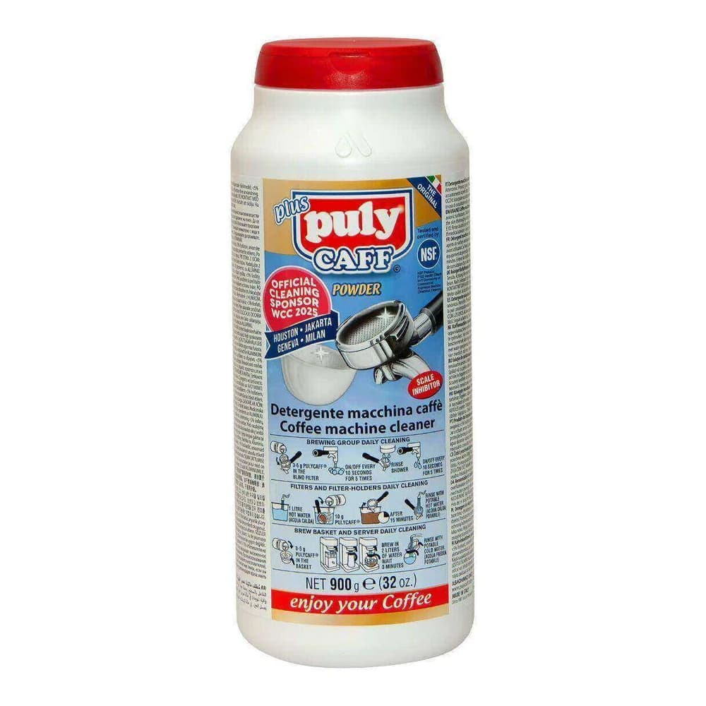 Detergente en Polvo 900 g para limpiar grupos de cafeteras expresso profesional