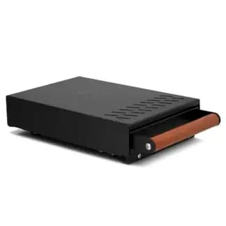 Cajon Knock Box Negro mango Madera Nogal KB-9-10 Cerrado