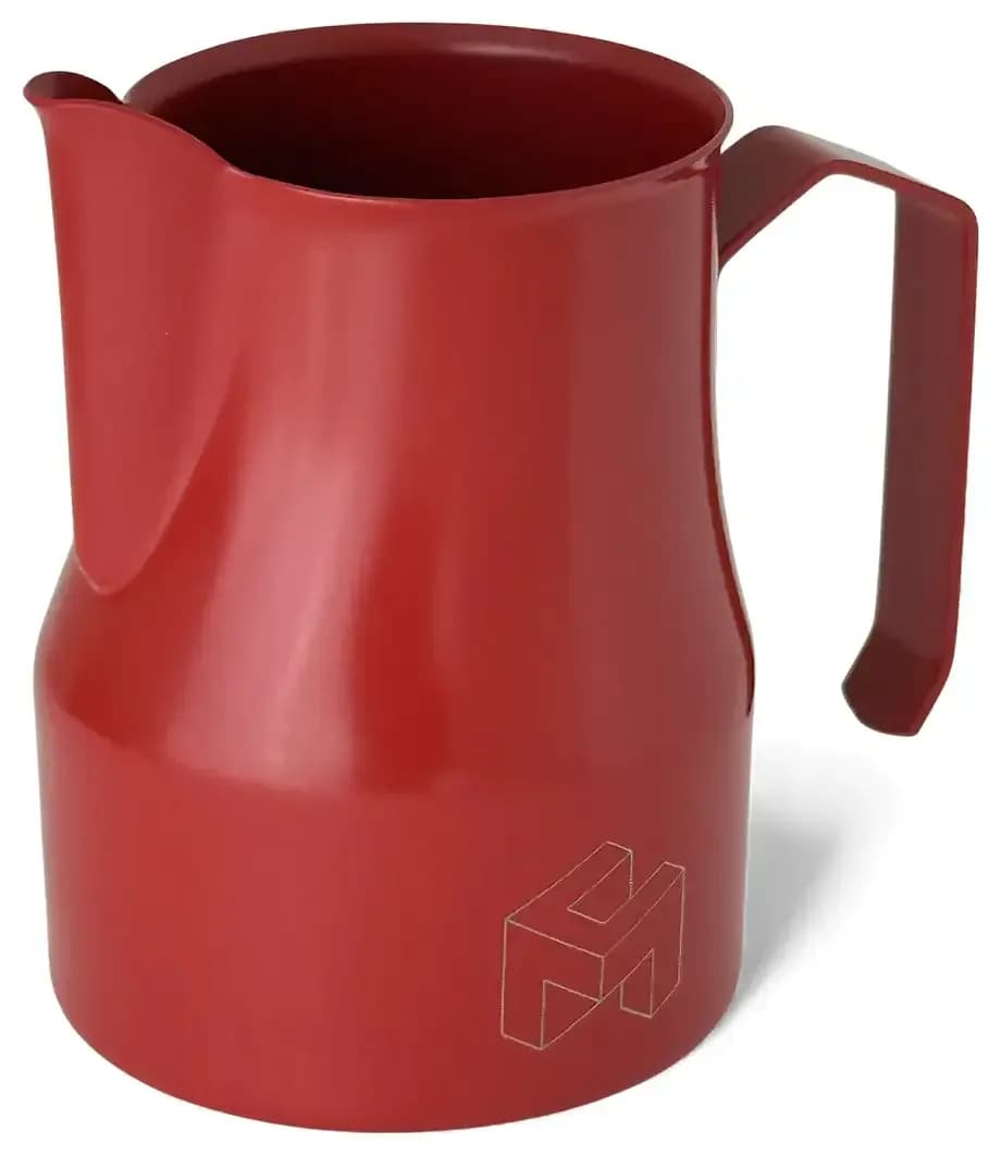 Jarra de Leche 450ml Roja Profesional