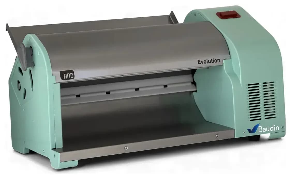 Sobadora Eléctrica de Mesa 39 cm Antiadherente Anodilar Verde Glace