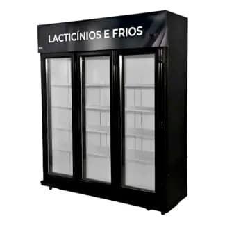 Expositor 3 Puertas Bebidas Y Lacteos Klima Brasil