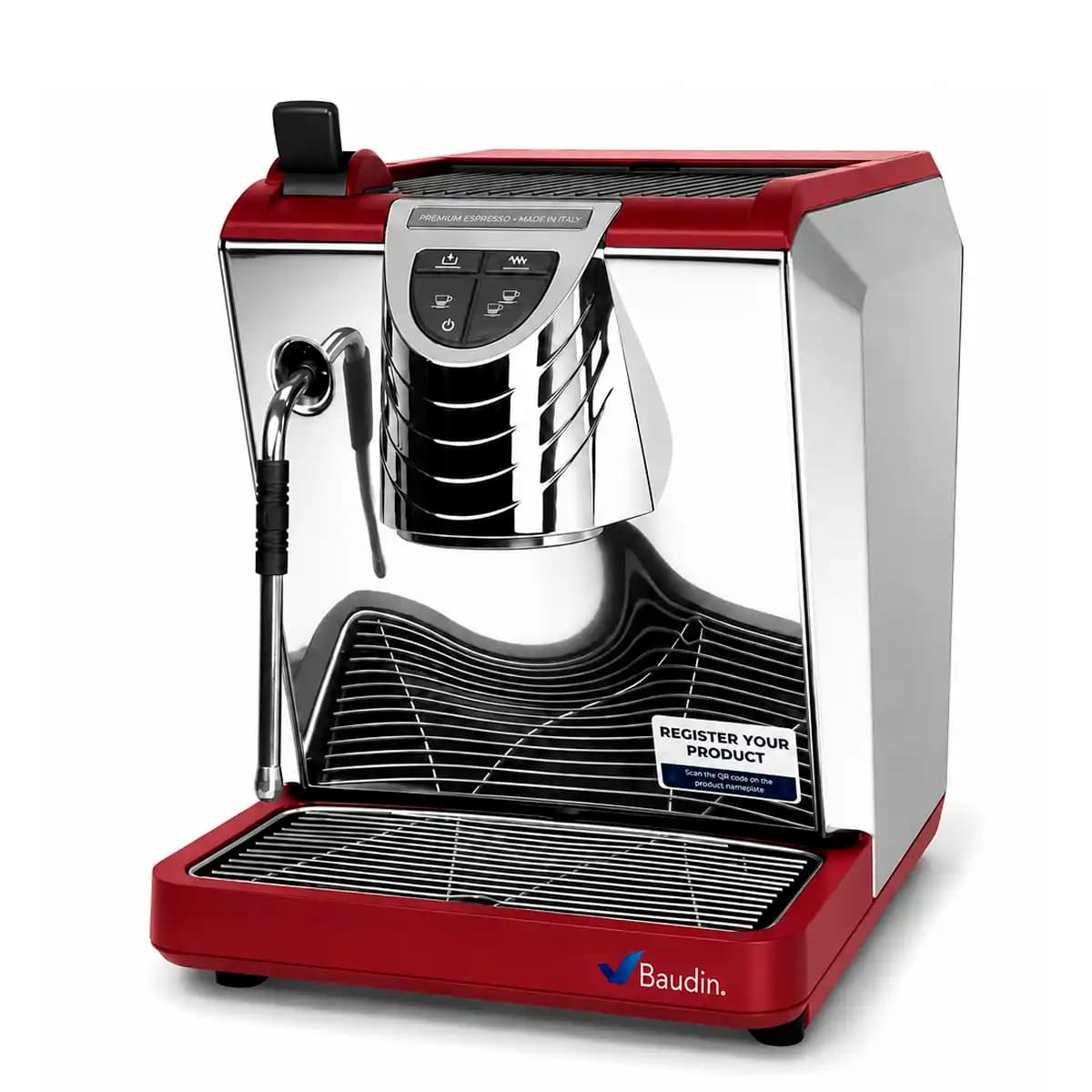 Cafetera Expresso Roja Nuova Simonelli Oscar II - rojo